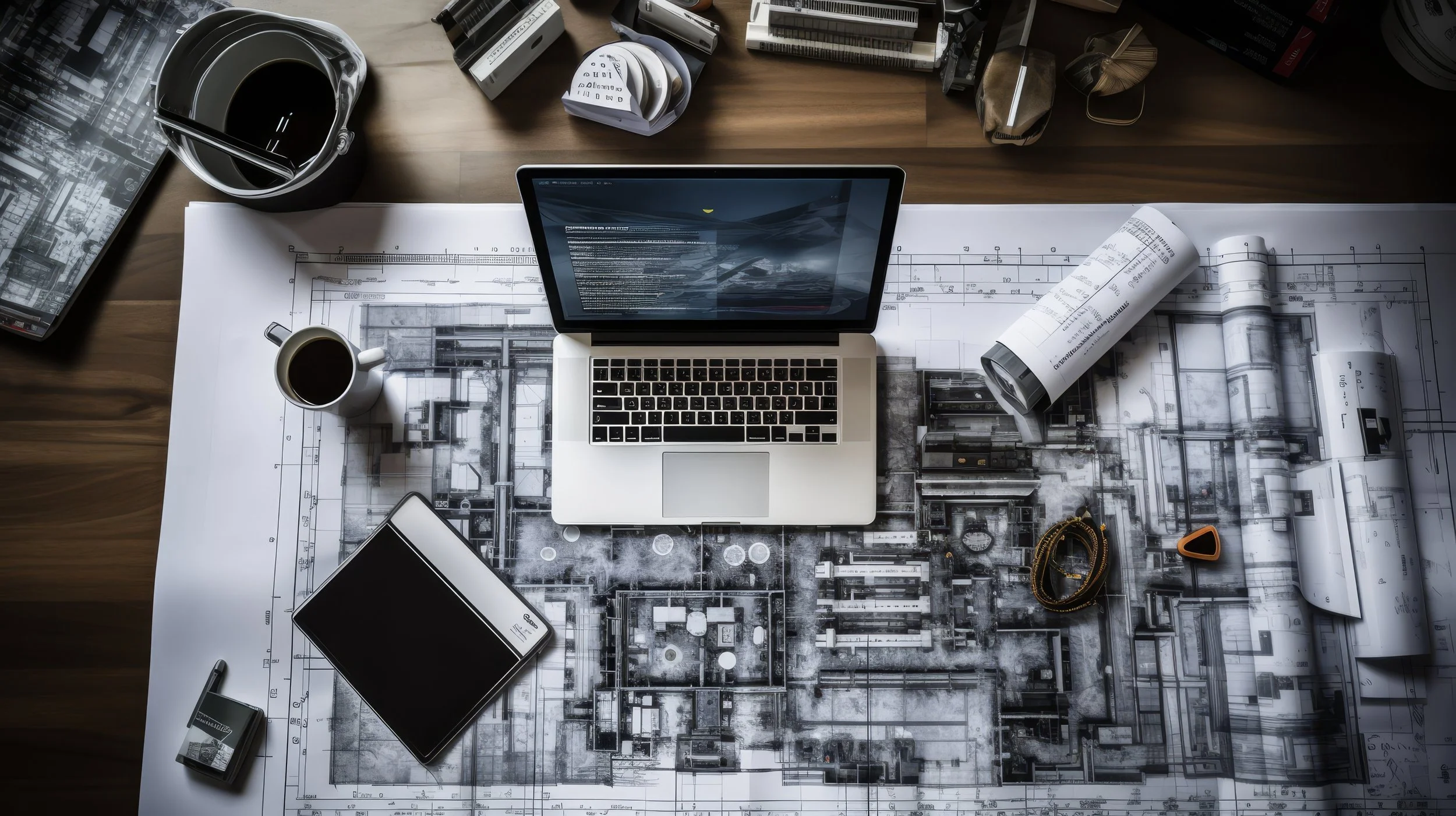 Scaled 3D rendering of custom pool built from site plan and property survey.