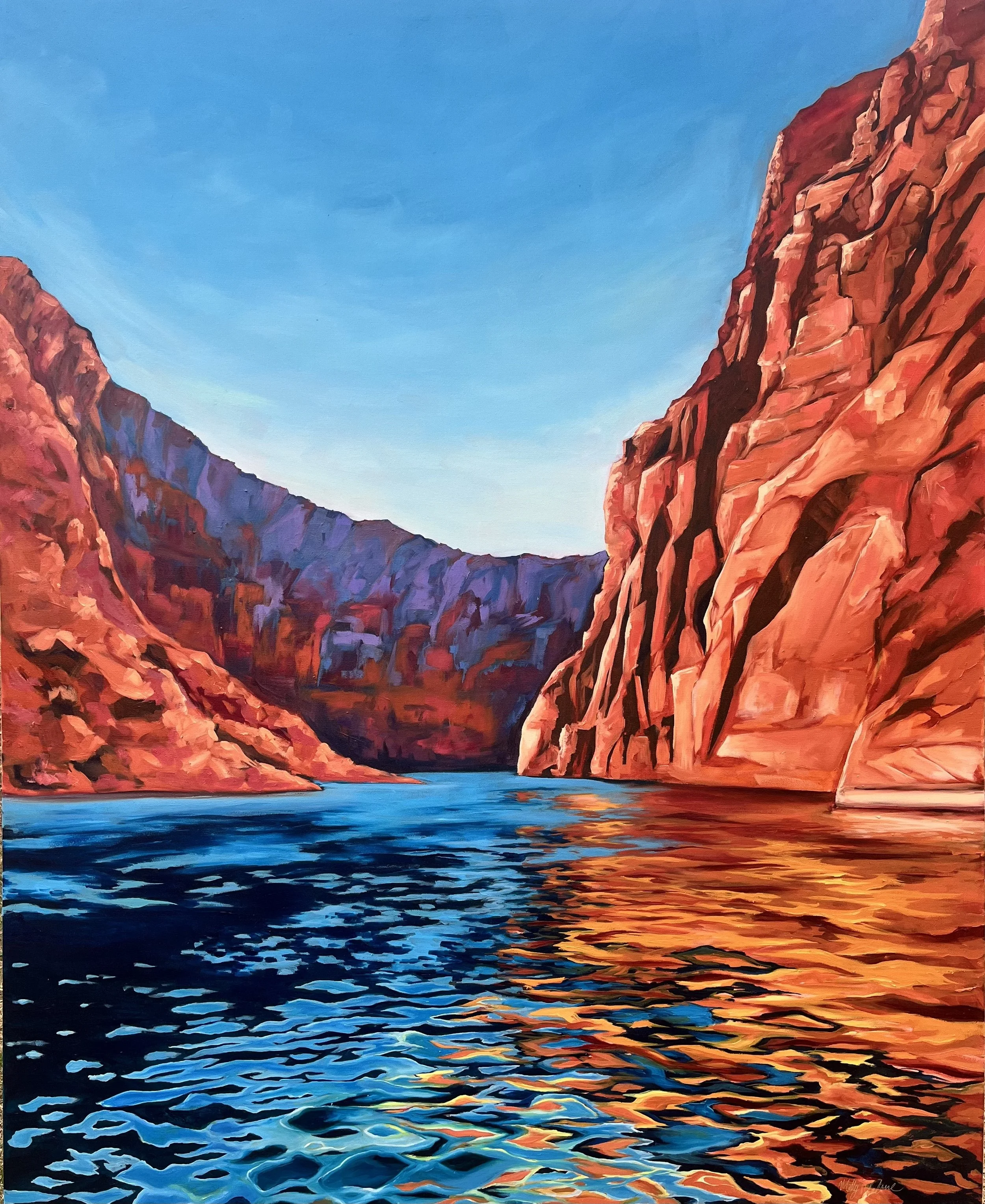 Marble Canyon | Oil on Canvas | 48"x60"