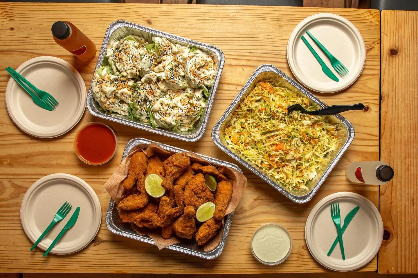 Parade chicken tastes better when it&rsquo;s local, baby 💜💛💚 Skip the chains and feed your krewe the good stuff &mdash; crispy fried chicken packages ready for the route, because nothing pairs with beads like supporting your neighborhood spots 🐔 