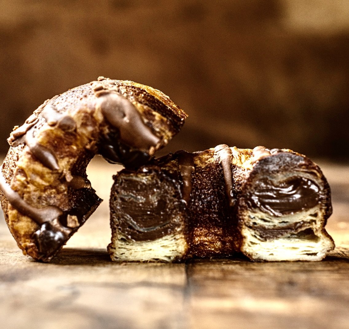 Chocolate decadence. White Lotus Farms Café pastries. Make it your new daily treat.