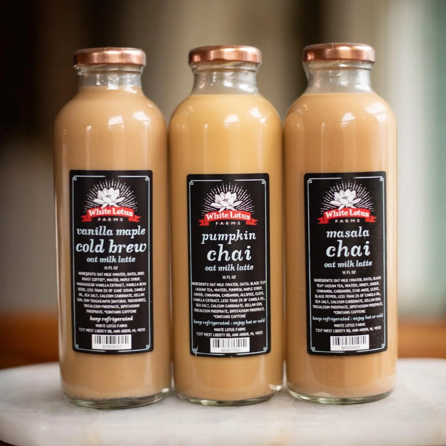 Our newest drinks just hit the shelves! ✨ Meet the Vanilla Maple Cold Brew, Masala Chai, and our seasonal Pumpkin Chai &mdash; all bottled as smooth cold oat milk lattes.

They&rsquo;re small-batch, made with our own spice blends, and ready to grab a
