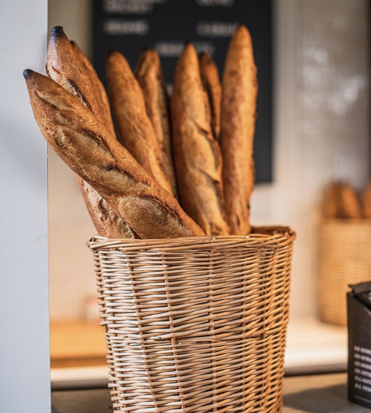 These baguettes, warm from the oven, will make you feel you are on vacation in Provence. Best baguettes in Ann Arbor are at White Lotus Farms Café market. 