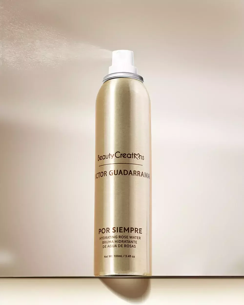 Agua de Rosa Hidratante “Por Siempre” – Víctor Guadarrama X Beauty Creations