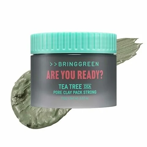 Tea Tree Cica Porore Clay Pack – Bring Green x Netflix