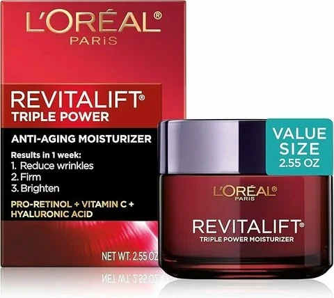 Revitalift de Triple Potencia Humectante Antienvejecimiento – L’Oréal