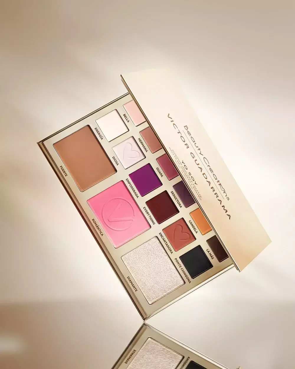 Paleta de Rostro y Sombras “Yo Soy” – Víctor Guadarrama X Beauty Creations