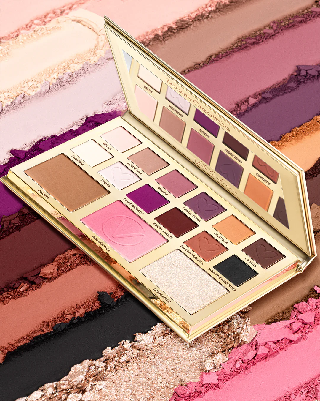 Paleta de Rostro y Sombras “Yo Soy” – Beauty Creations x Víctor Guadarrama