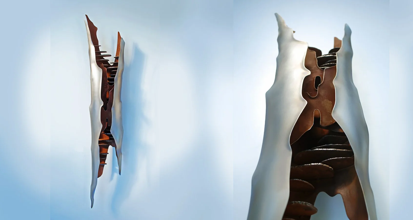 Core steel sculpture