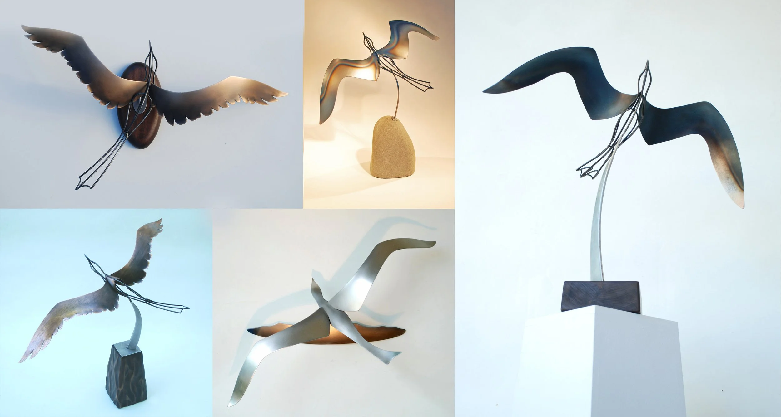 Spirit Bird sculptures