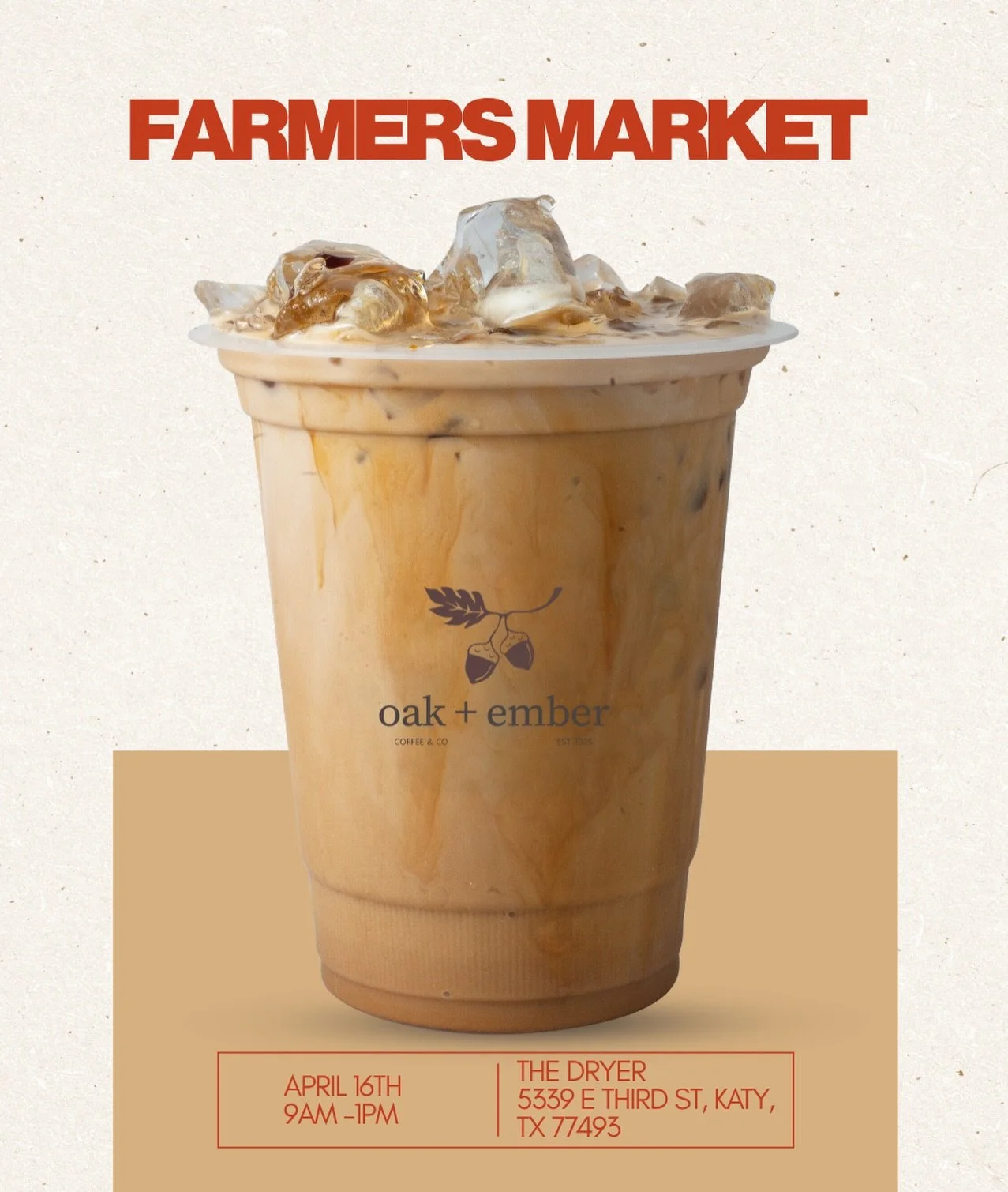 Back at The Dryer this Saturday 🌱☕️

We&rsquo;re so excited to be back again, serving your favorite drinks and spending the morning with this beautiful community.

The weather&rsquo;s looking good, the vibes are always right, and we&rsquo;re ready f