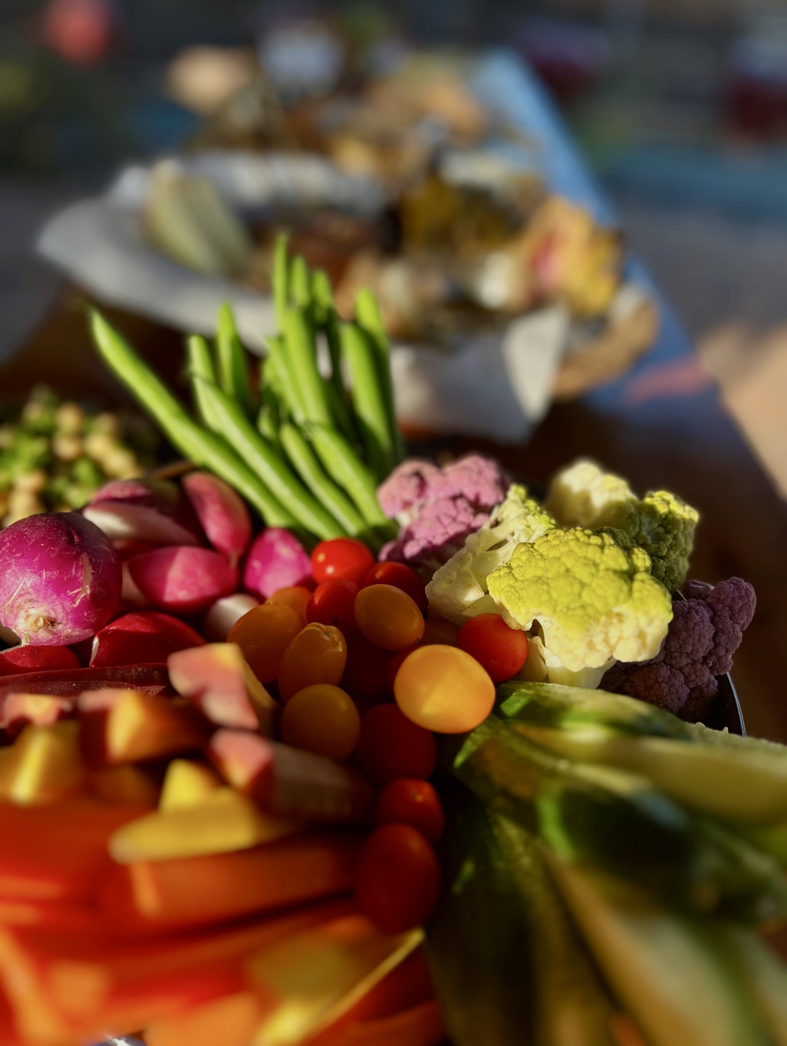 Vegetable Crudite Platters