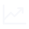 Line graph with an upward trend and an arrow at the end