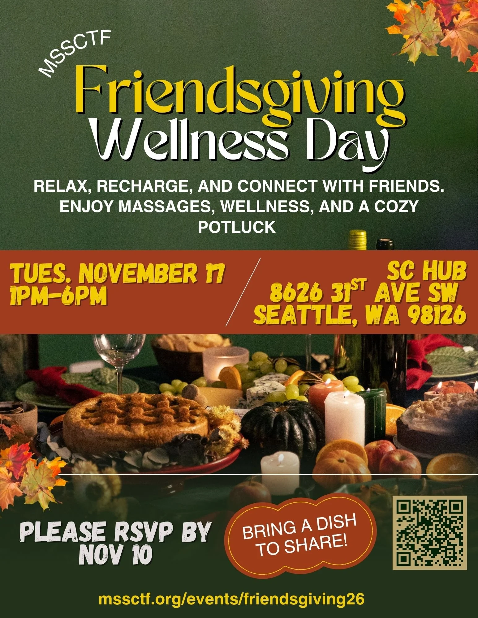 Friendsgiving Wellness Day