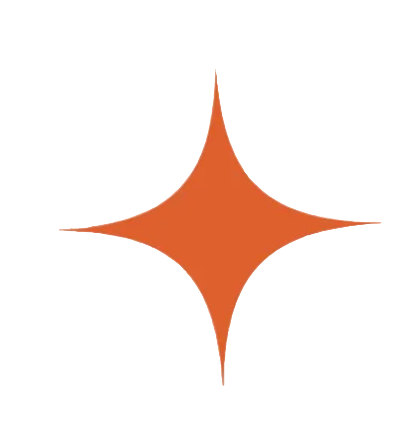 A colorful abstract geometric digital illustration featuring a large orange diamond shape with a textured pattern and a grid of bright yellow, green, and blue lines in the lower right corner.