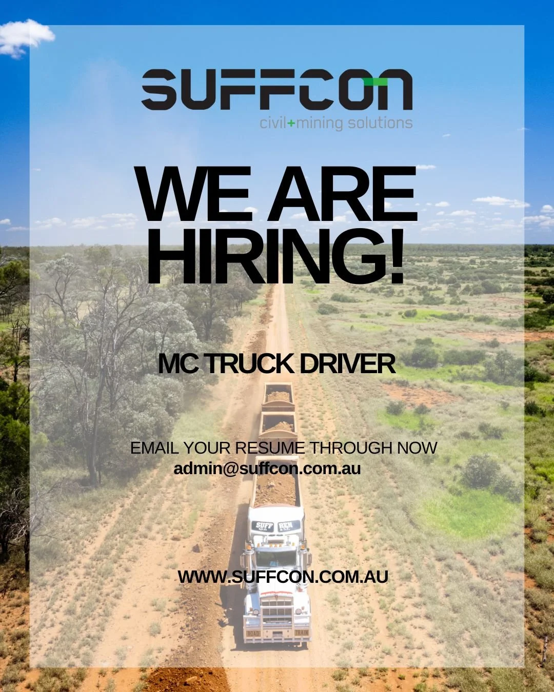 MC Truck Driver Wanted &ndash; Roma, QLD Based 

We are seeking a Multi Combination Truck Driver to support our construction and roadworks projects across Southwest Queensland. Based in Roma, QLD, this role offers long-term opportunities and the chan