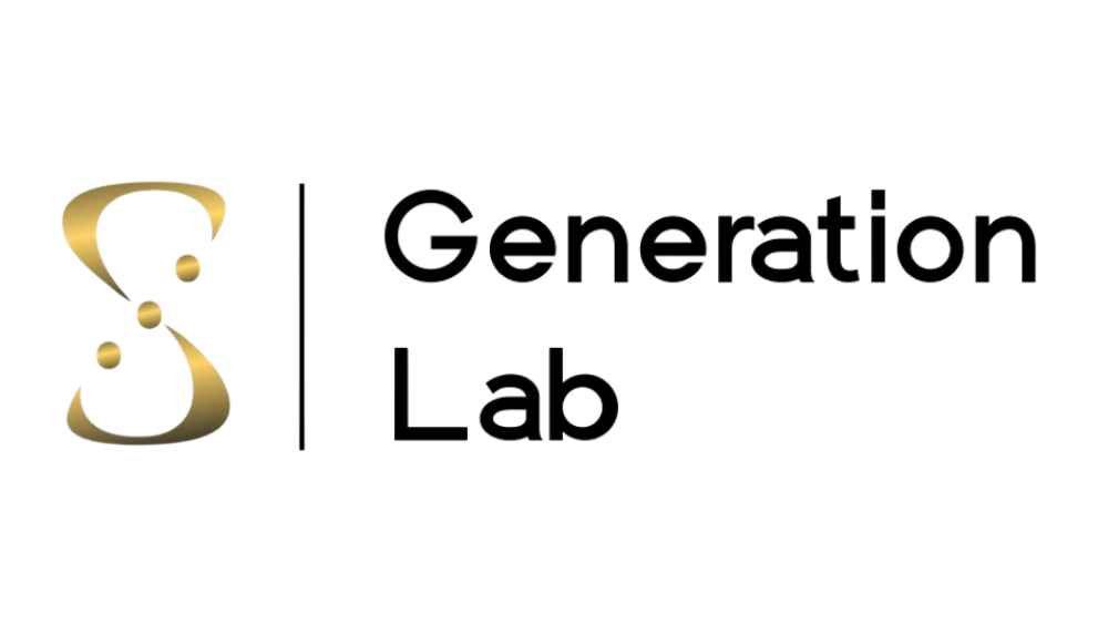 Logo with a stylized number 3 in gold and green colors and the text 'Generation Lab' in black.