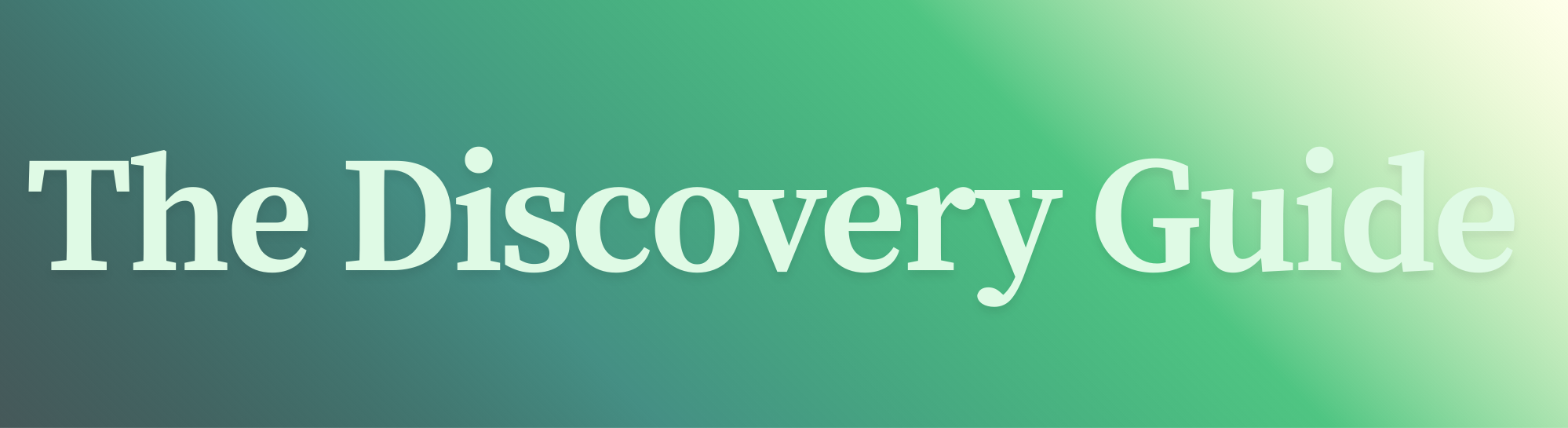 The Discovery Guide Download