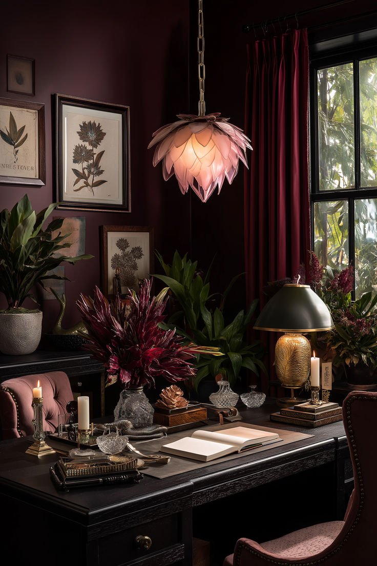 Moody Luxe Home Office _ Elegant Dark Academia Workspace Inspiration (1).jpg