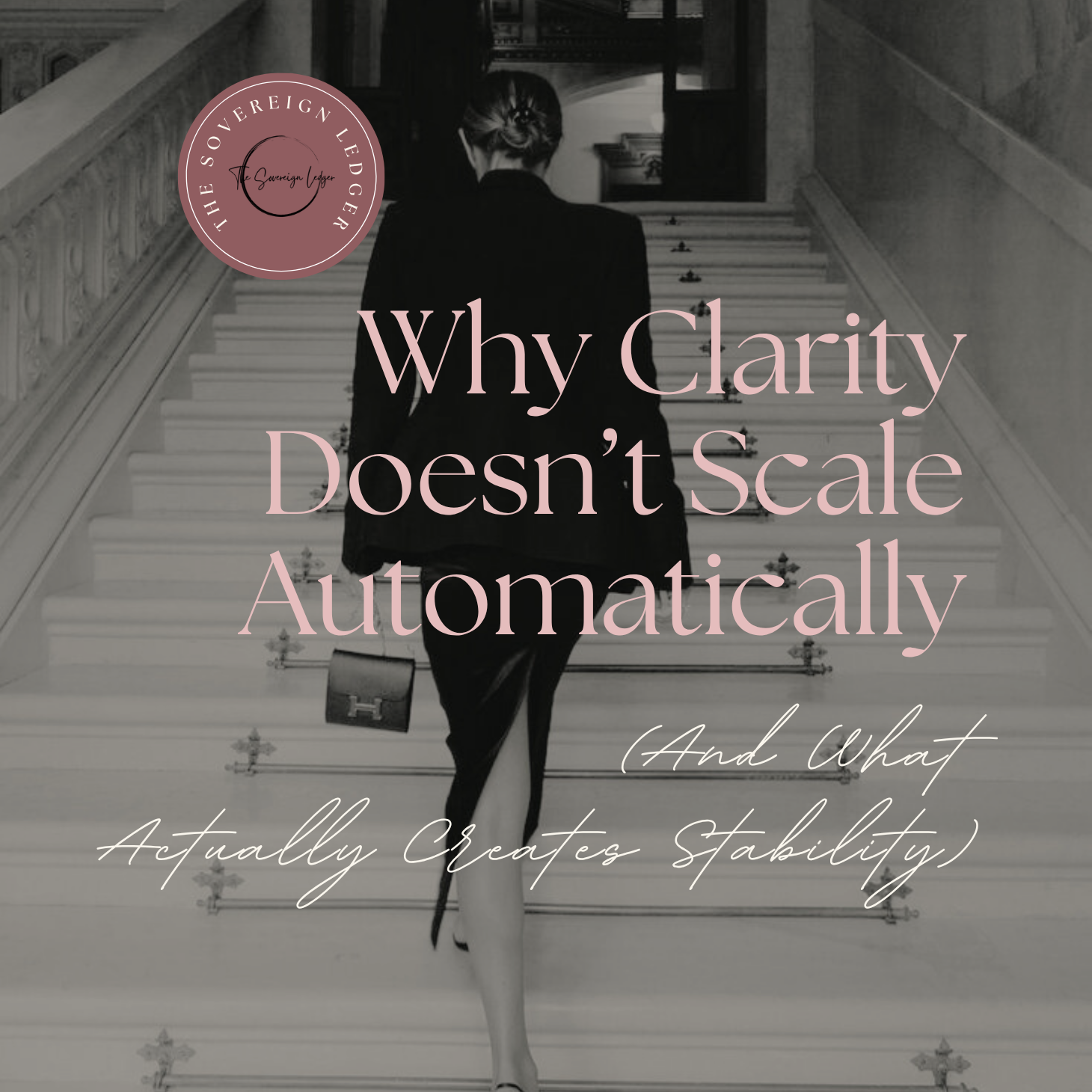 Why Clarity Doesn’t Scale Automatically (And What Actually Creates Stability)