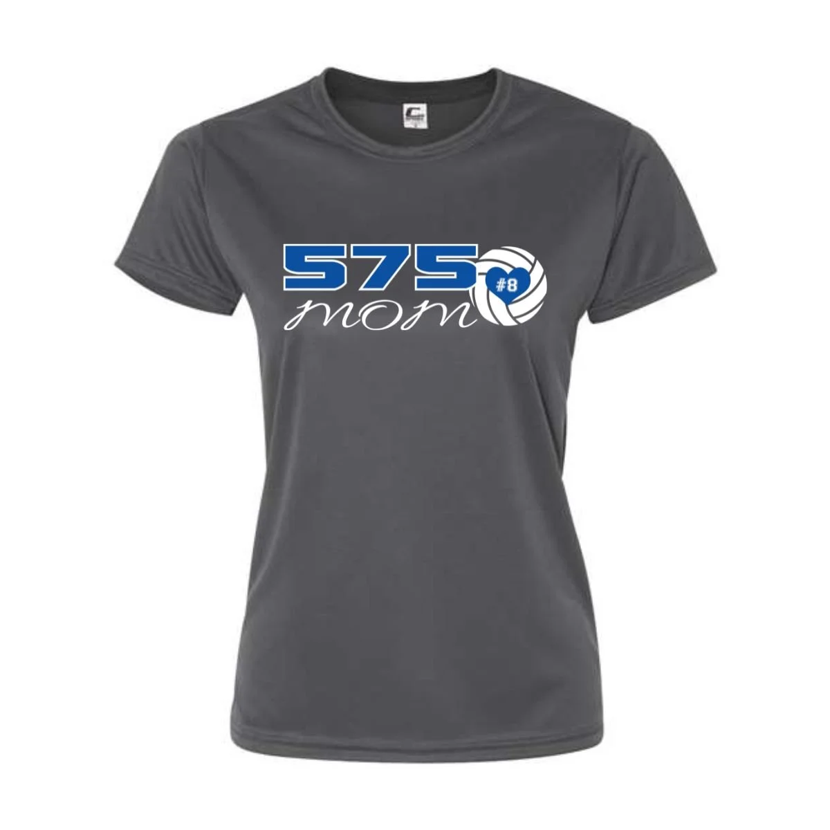 Personalized Heart Women's Athletic Tee