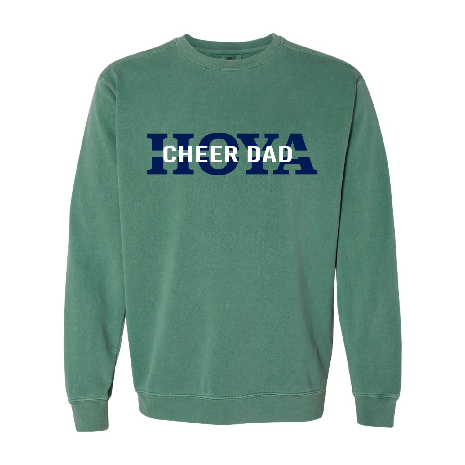 Cheer Dad - Premium Sweatshirt Light Green.png