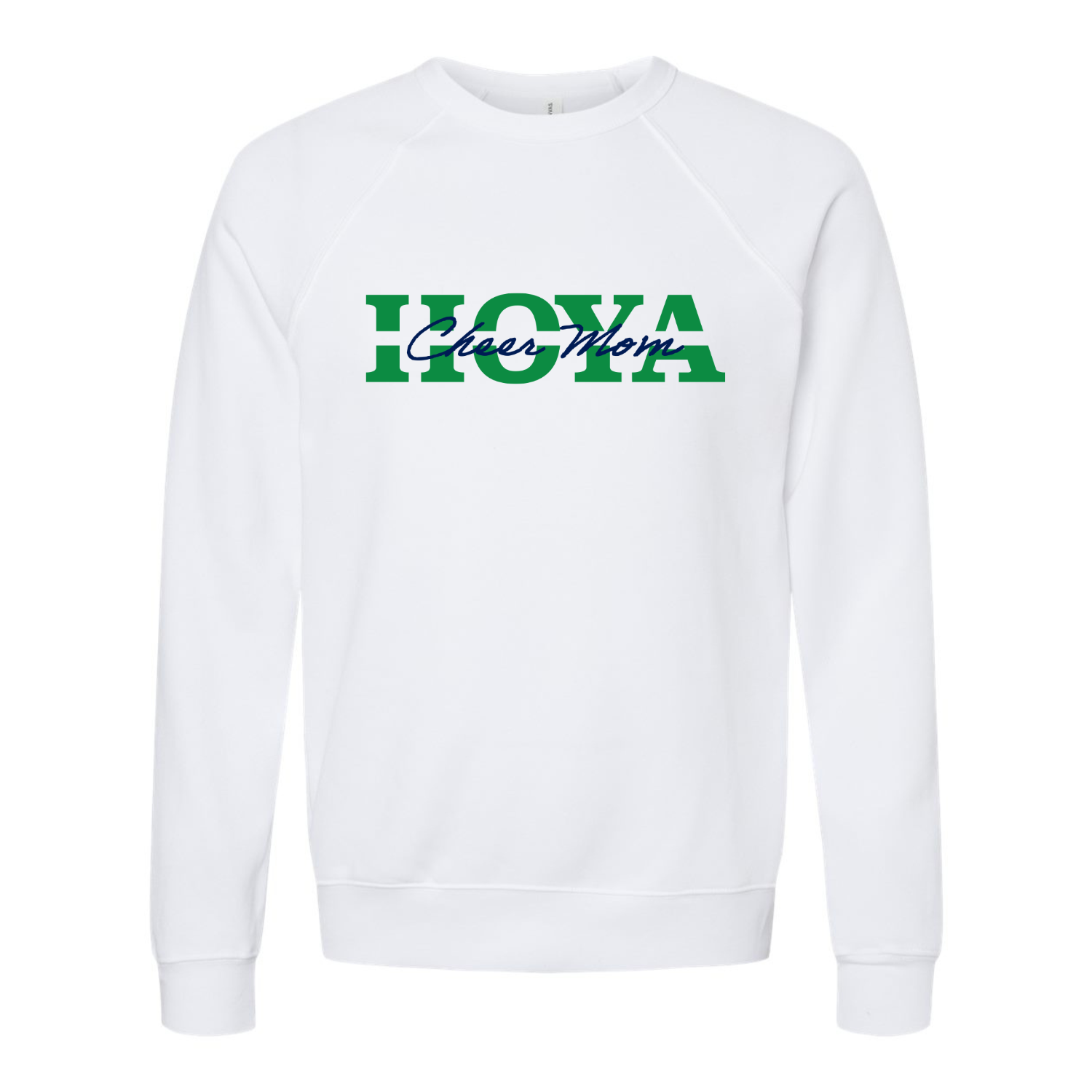 Cheer Mom Sweatshirt - White.png