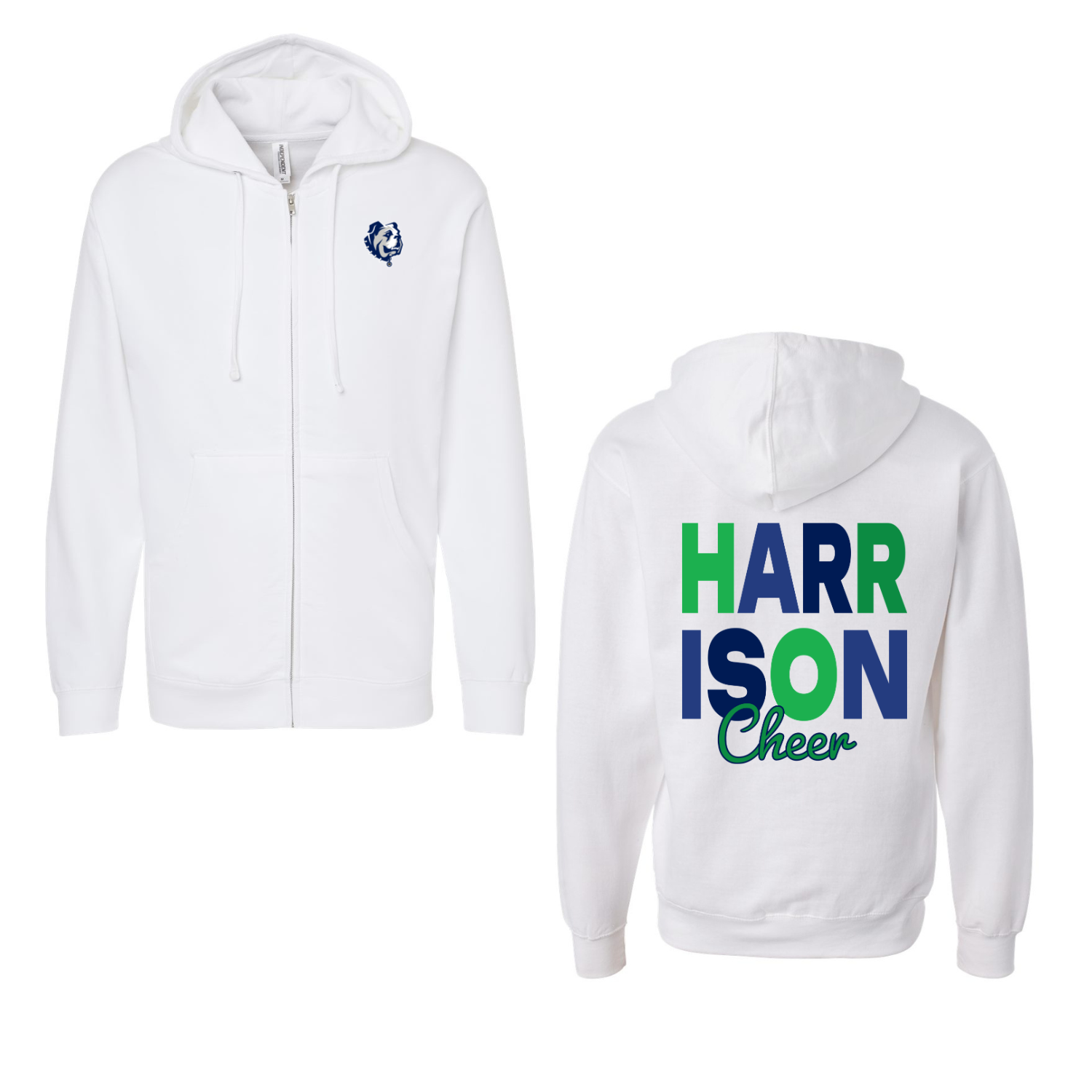 Harrison Block Zip Up White.png