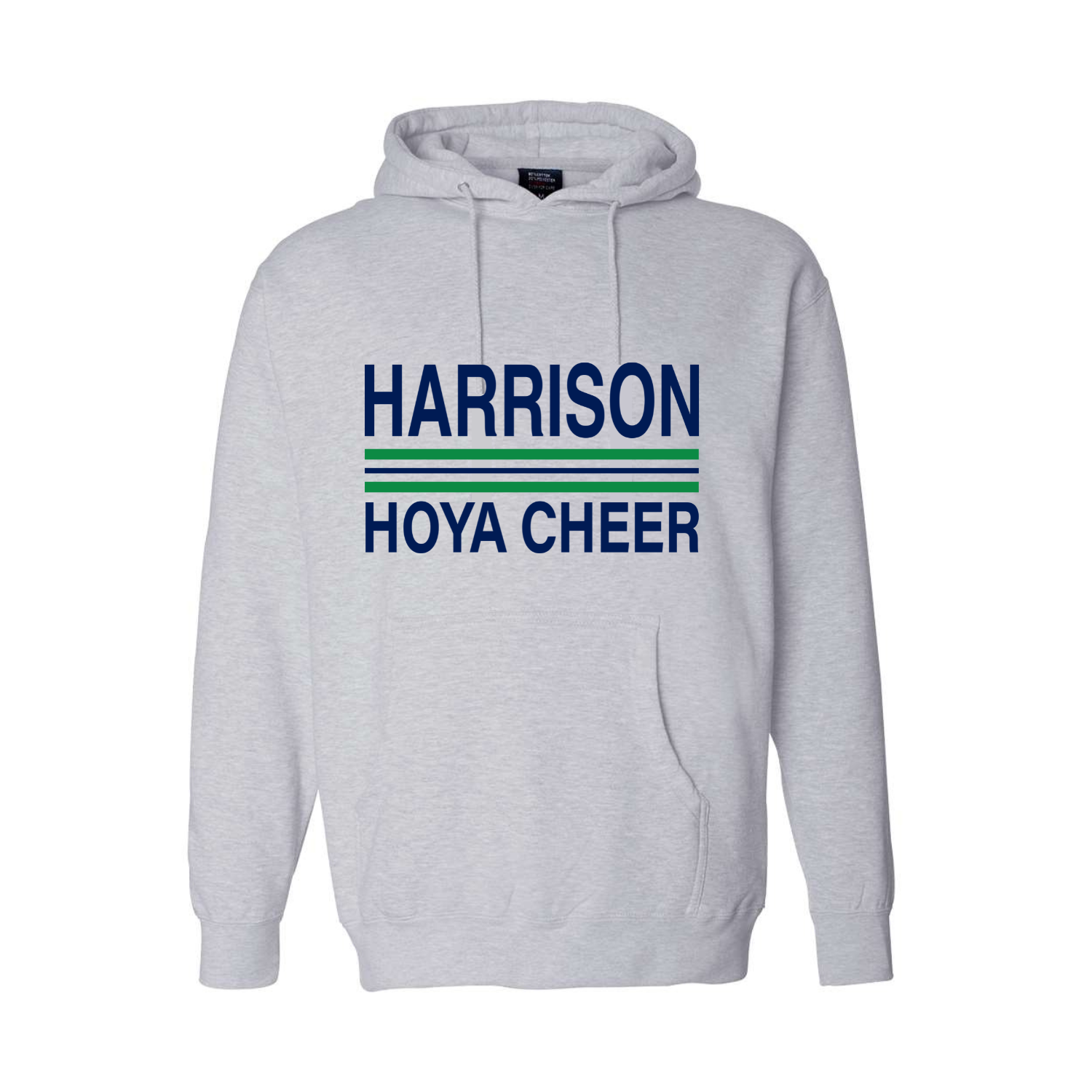 Hoya Cheer Stripes Hoodie Lt Grey.png