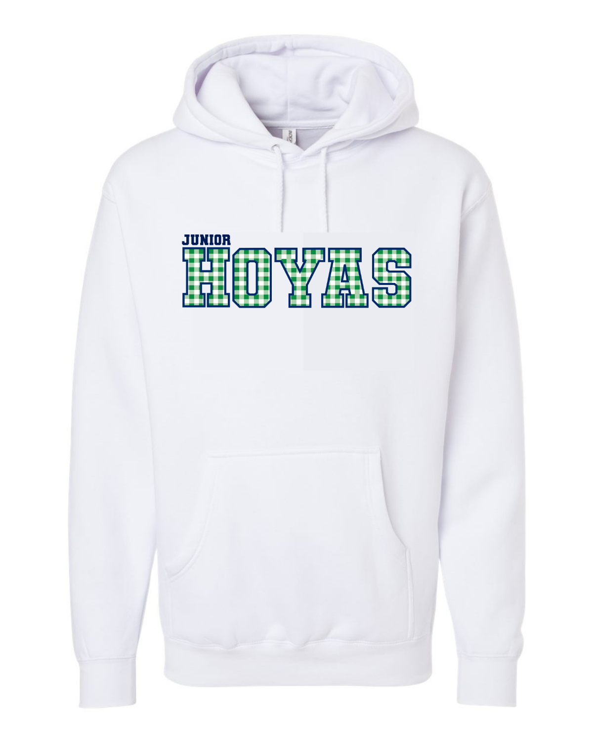 Hoodie - Gingham Hoyas