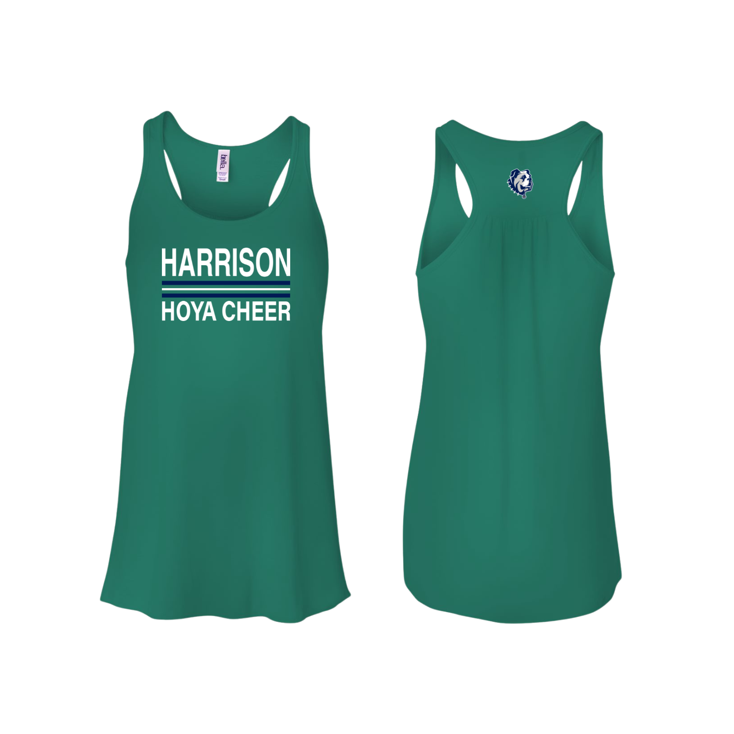 Hoya Cheer Stripes Tank Top- Kelly.png