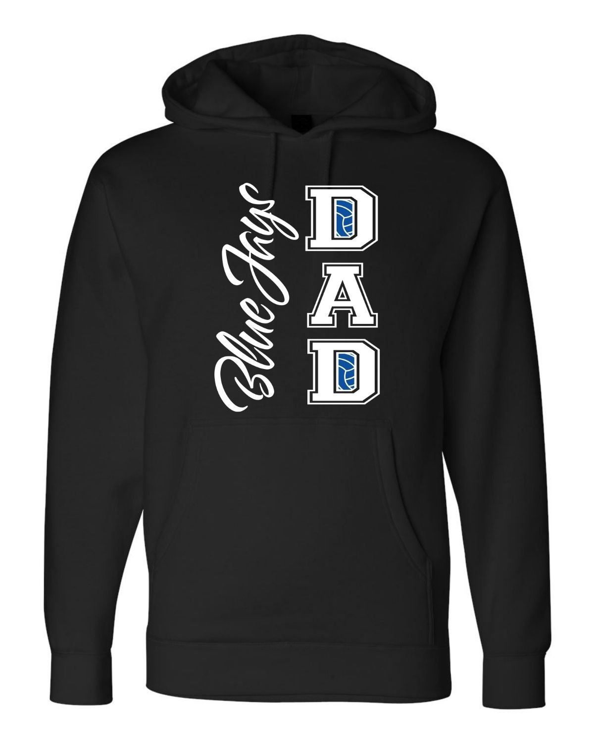Black Hoodie - BlueJays Dad.jpg