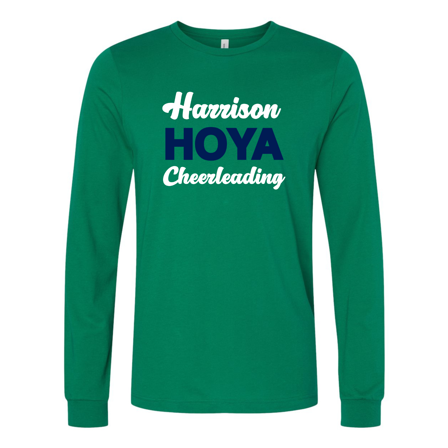 Hoya Cheerleading LS Tee - Kelly.png