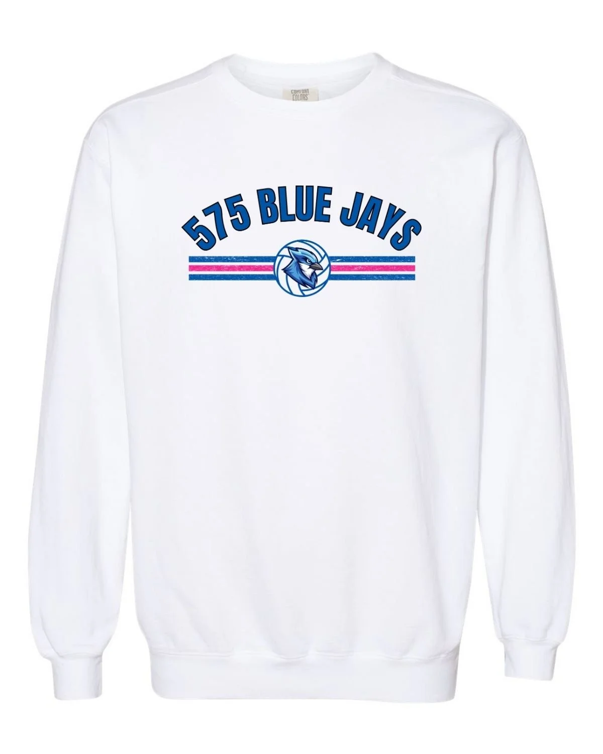 White sweatshirt - striped ball.jpg