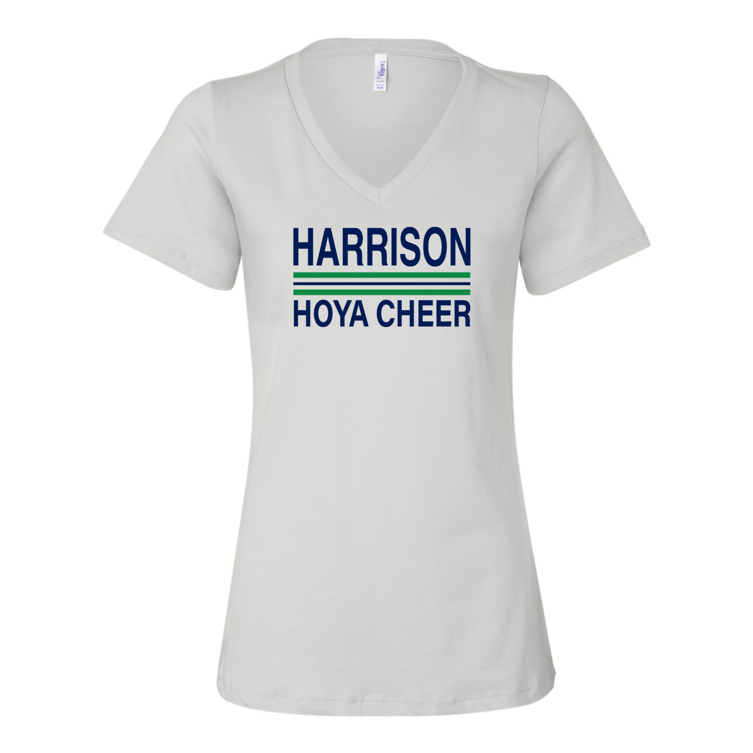 Harrison Hoya Stripes Women's V-Neck Tee