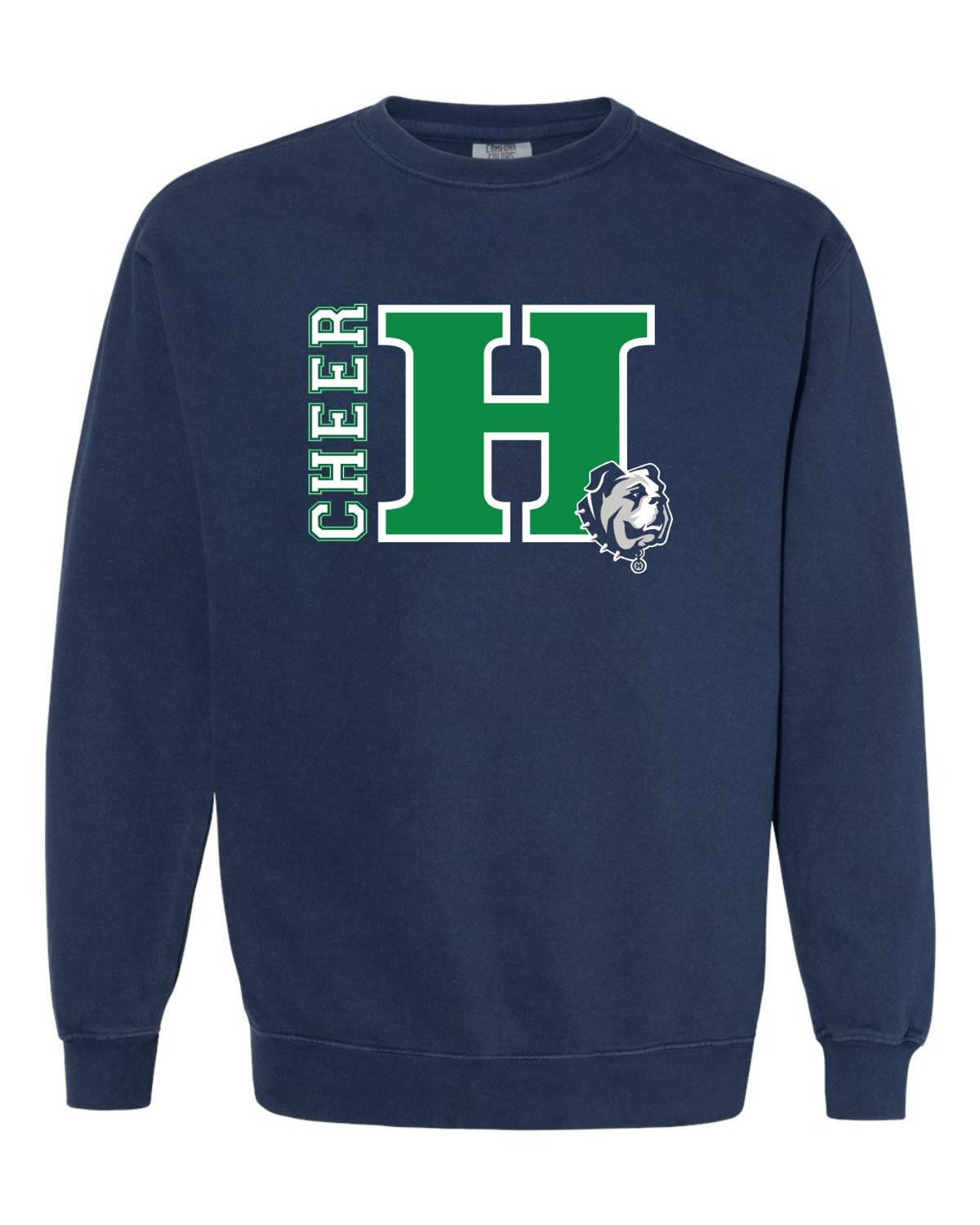 Hoya Dog H Sweatshirt - Navy.png