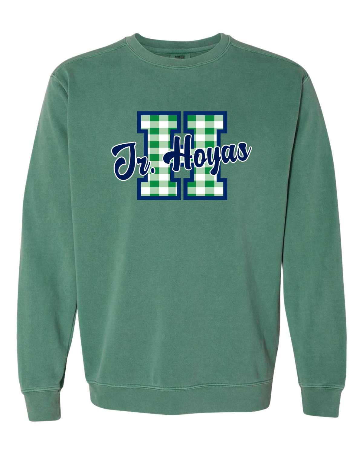 Gingham H Sweatshirt - Green.png