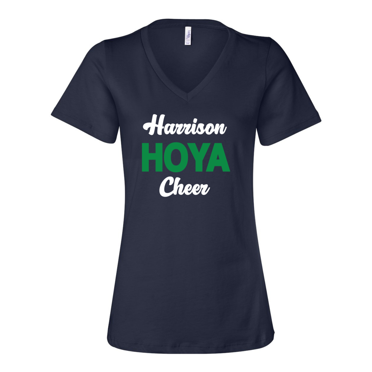 Hoya Cheer VNeck Navy.png