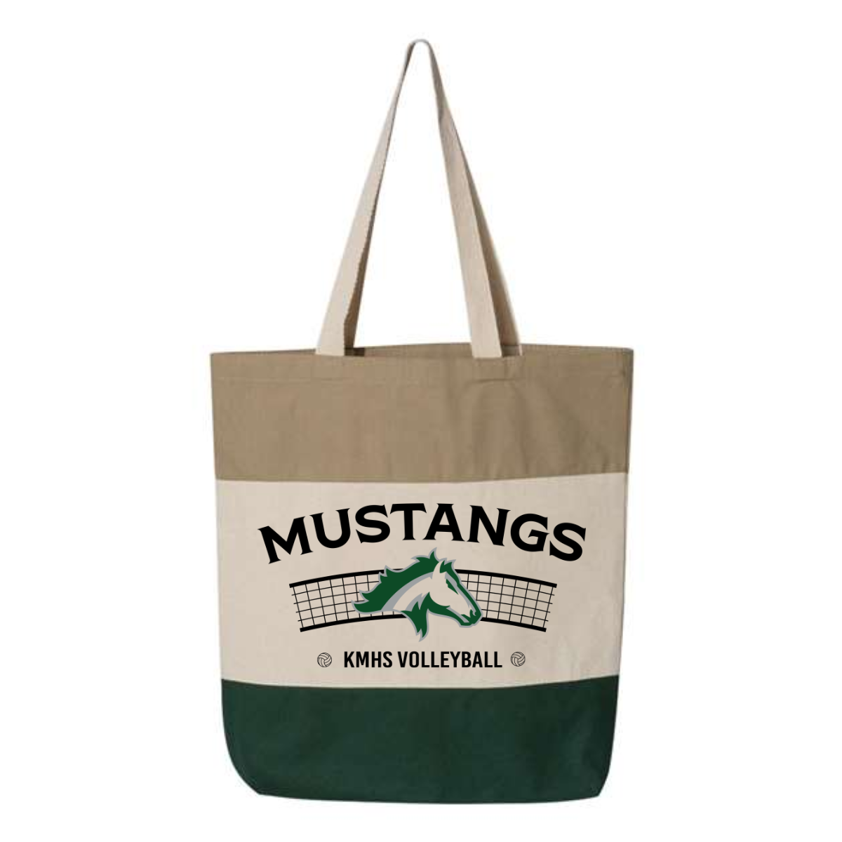 KM Net Zippered Tote Bag