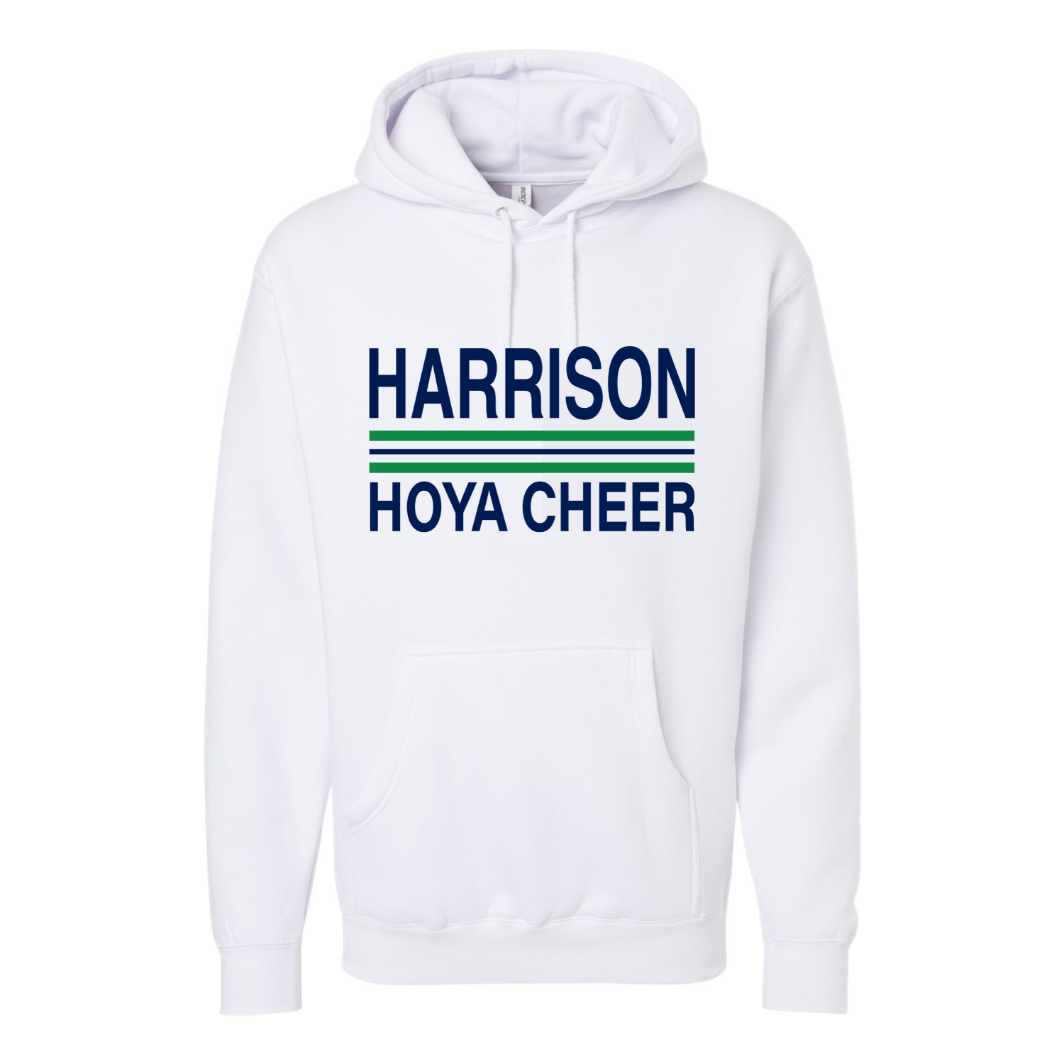 Hoya Cheer Stripes Hoodie White.png