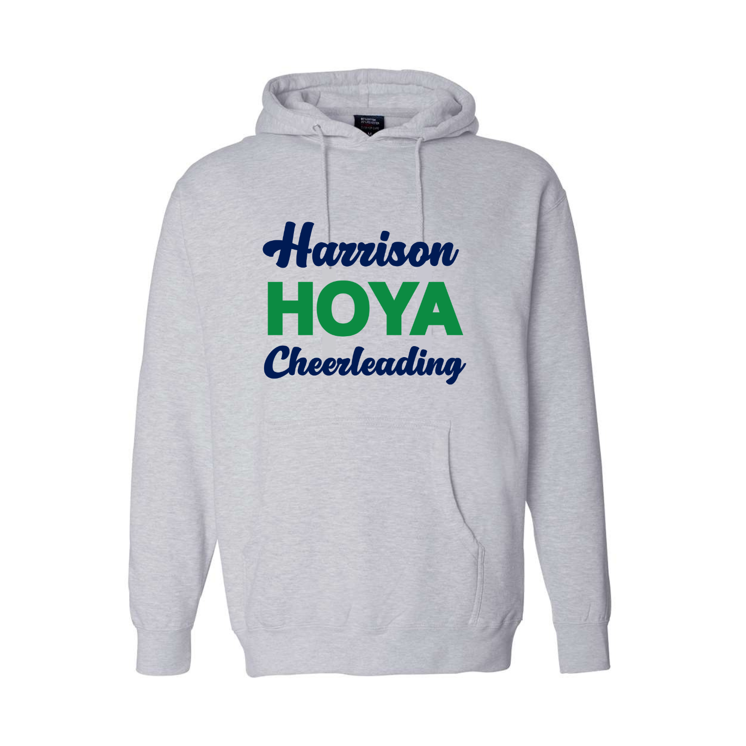 Hoya Cheerleading Hoodie Lt Grey.png
