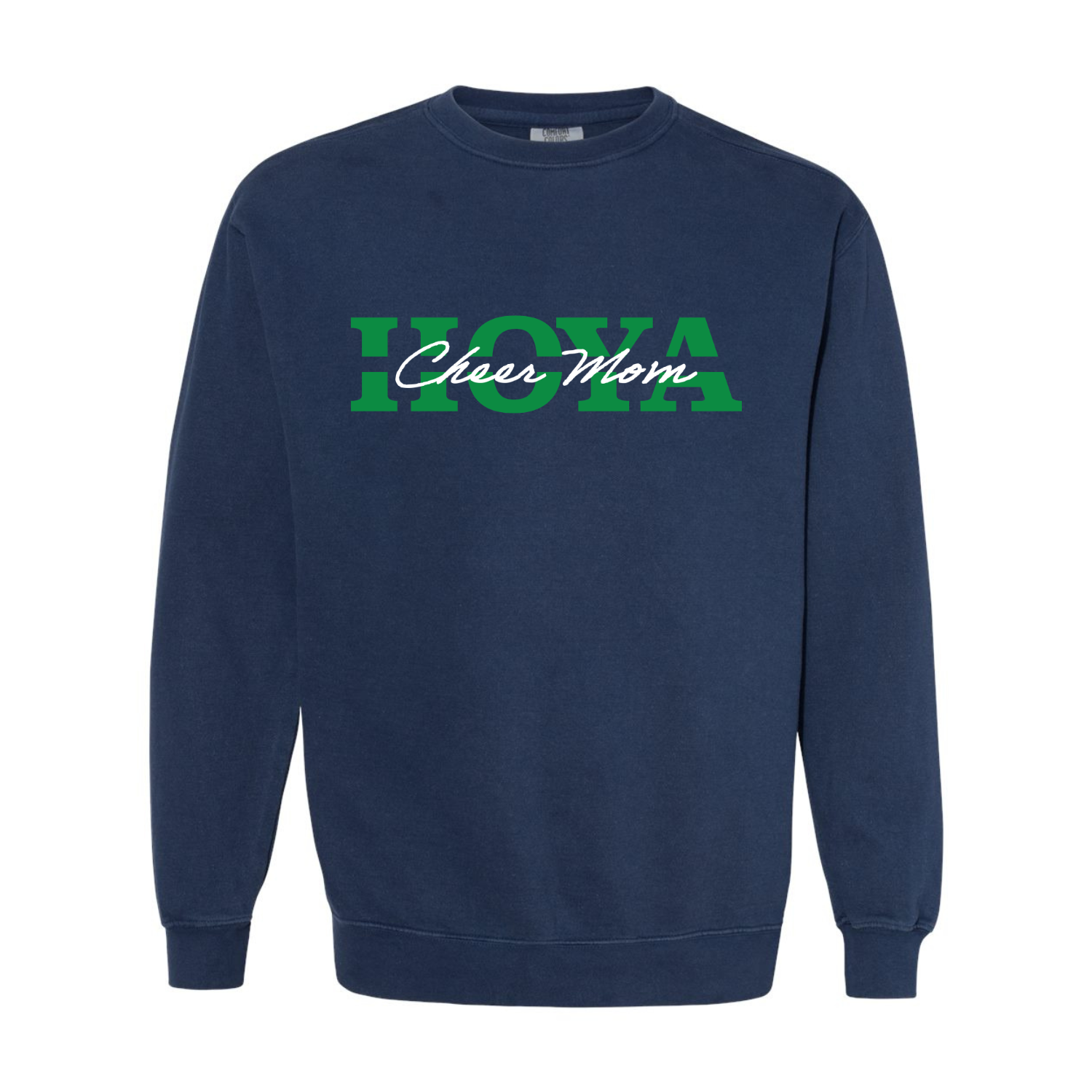 Hoya Mom - Premium Sweatshirt Navy.png