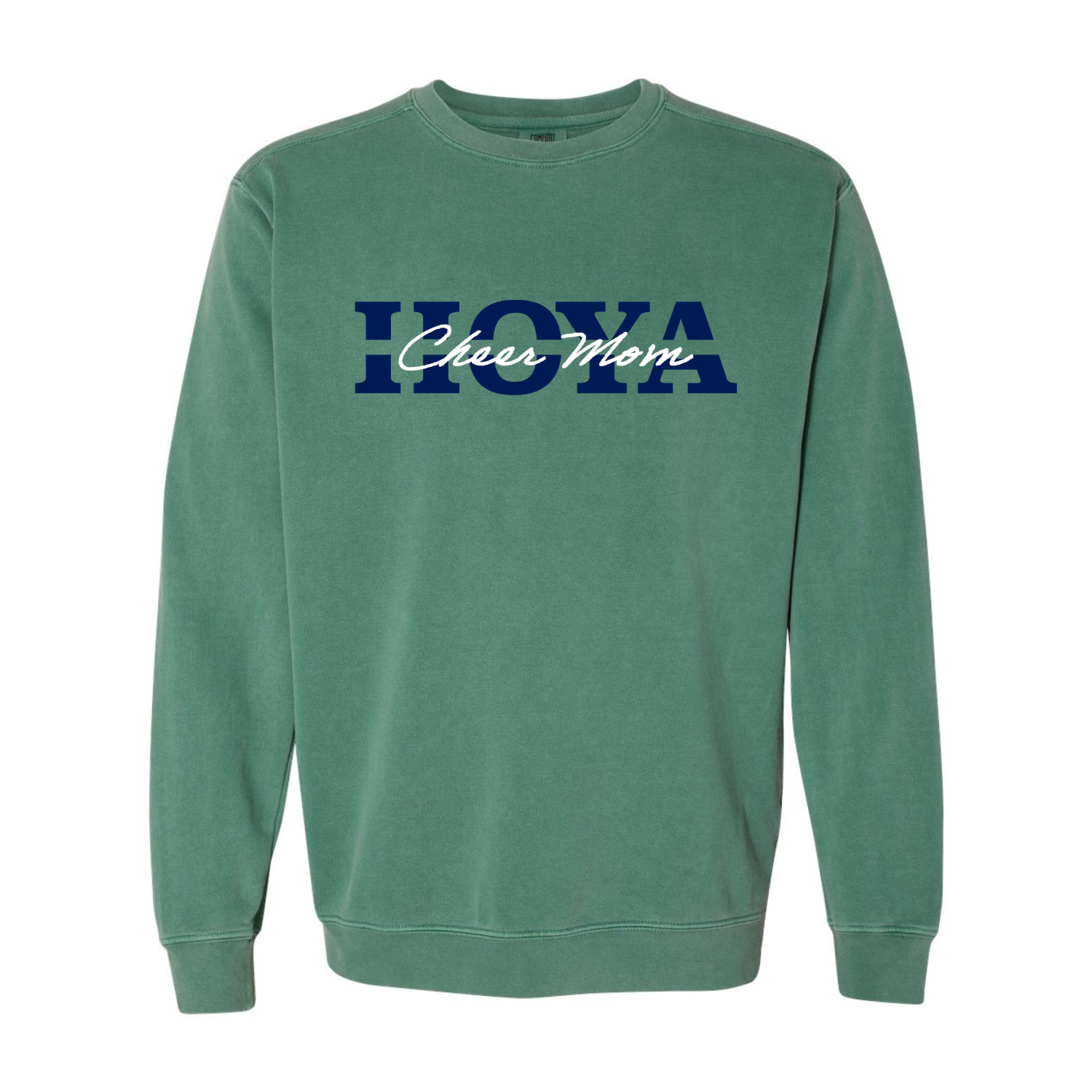 Hoya Mom - Premium Sweatshirt Light Green.png