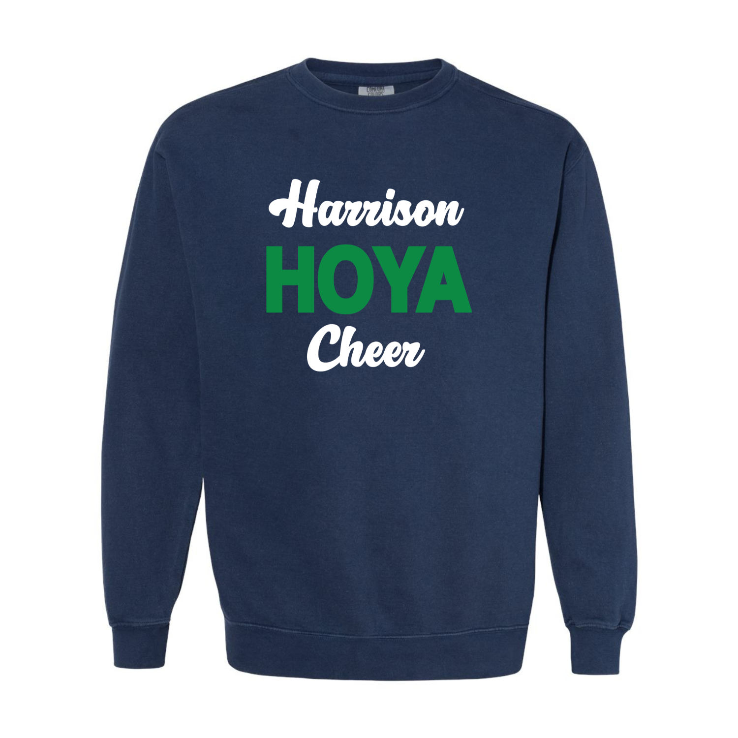 Hoya Cheer  - Premium Sweatshirt Navy.png