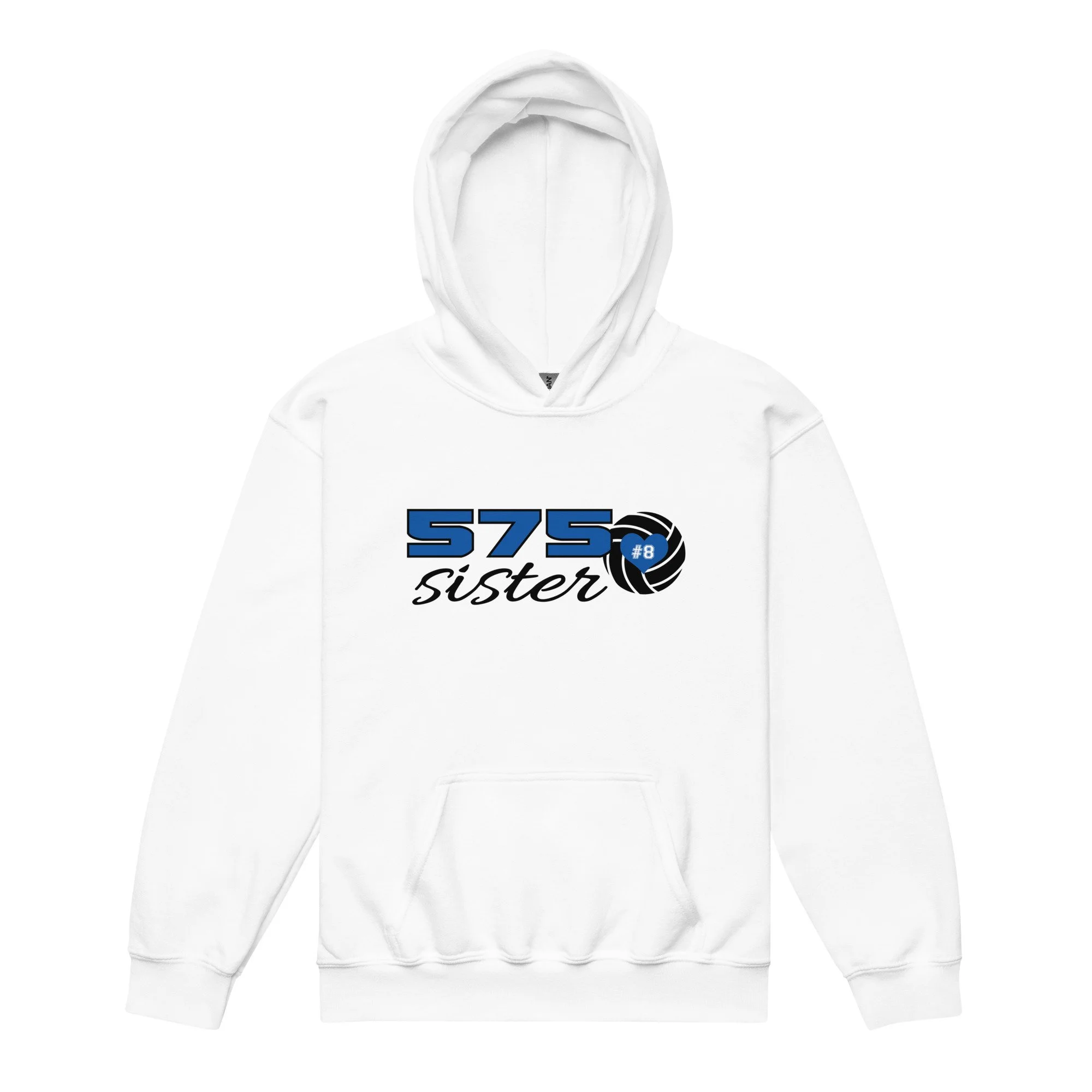 Youth Personalized Heart Hoodie