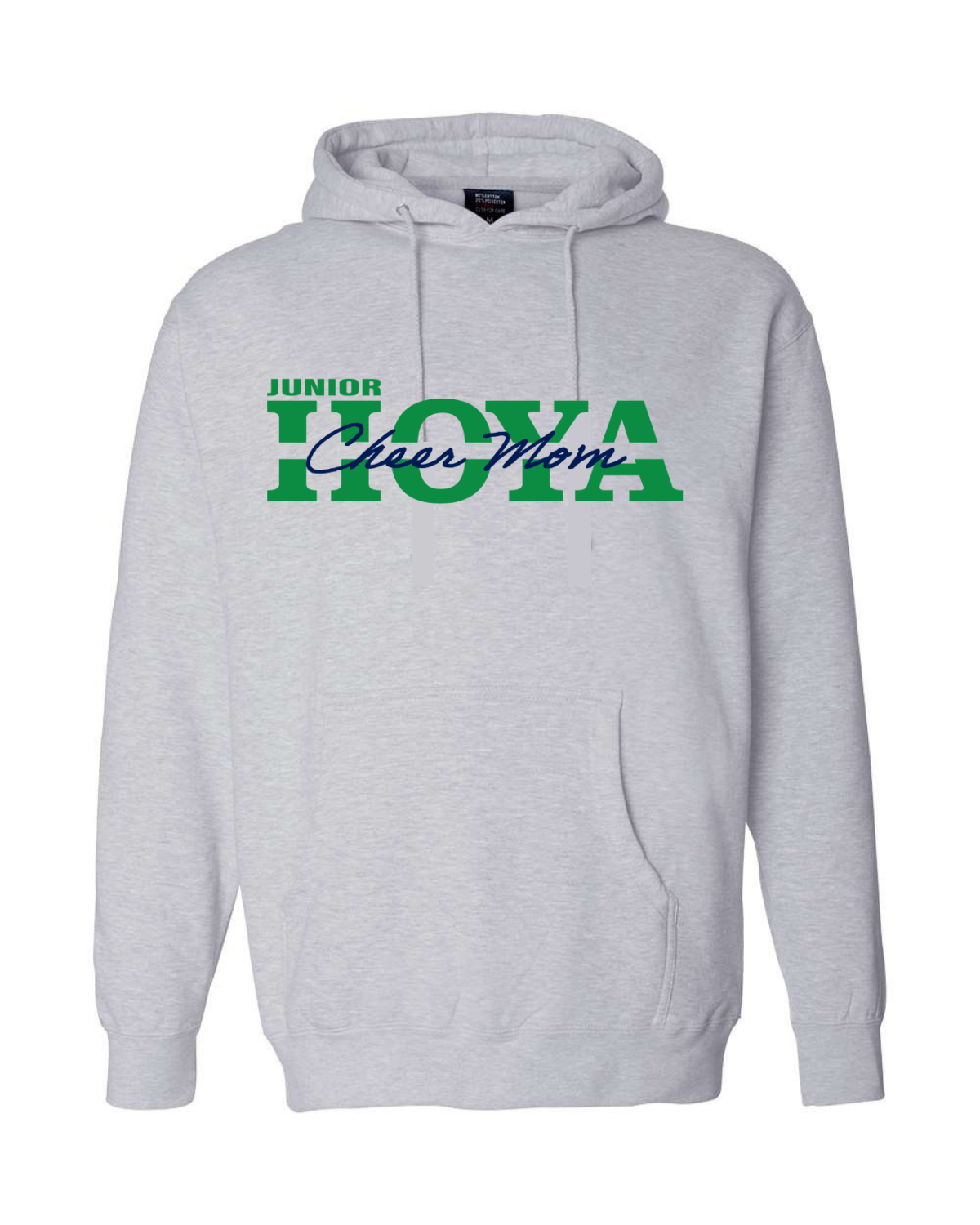 Athletic Heather Hoodie - Cheer Mom.png