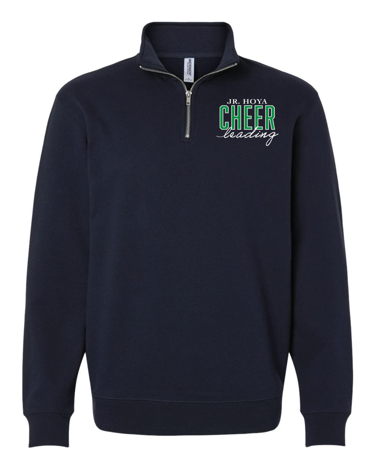 Cheer Leading Quarter Zip - Navy.png