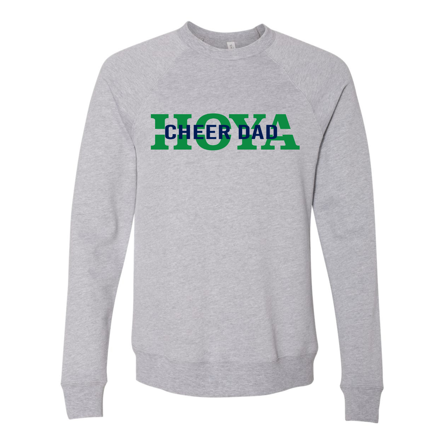 Cheer Dad - Sweatshirt Athletic Heather.png