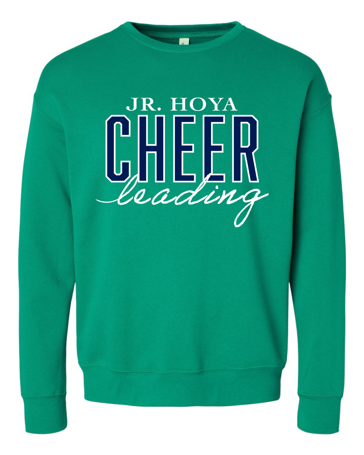 Kelly Green Sweatshirt - Cheer Leading