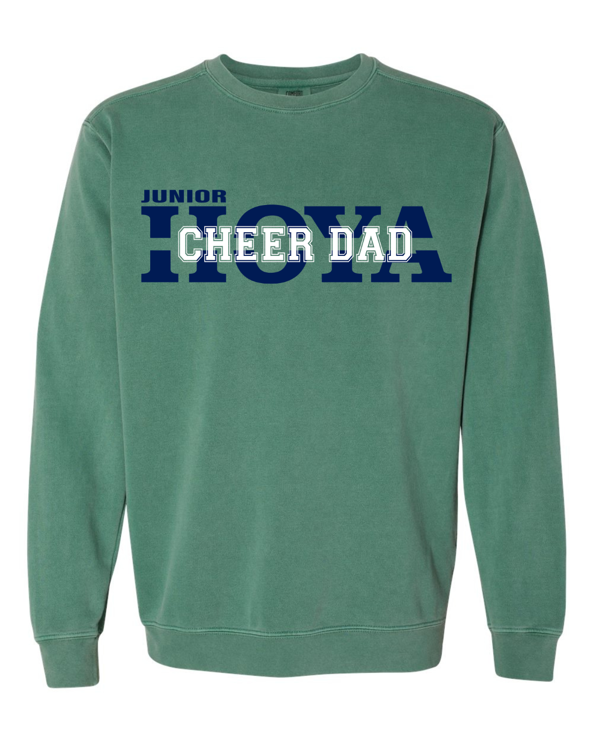 Cheer Dad Sweatshirt - Green.png