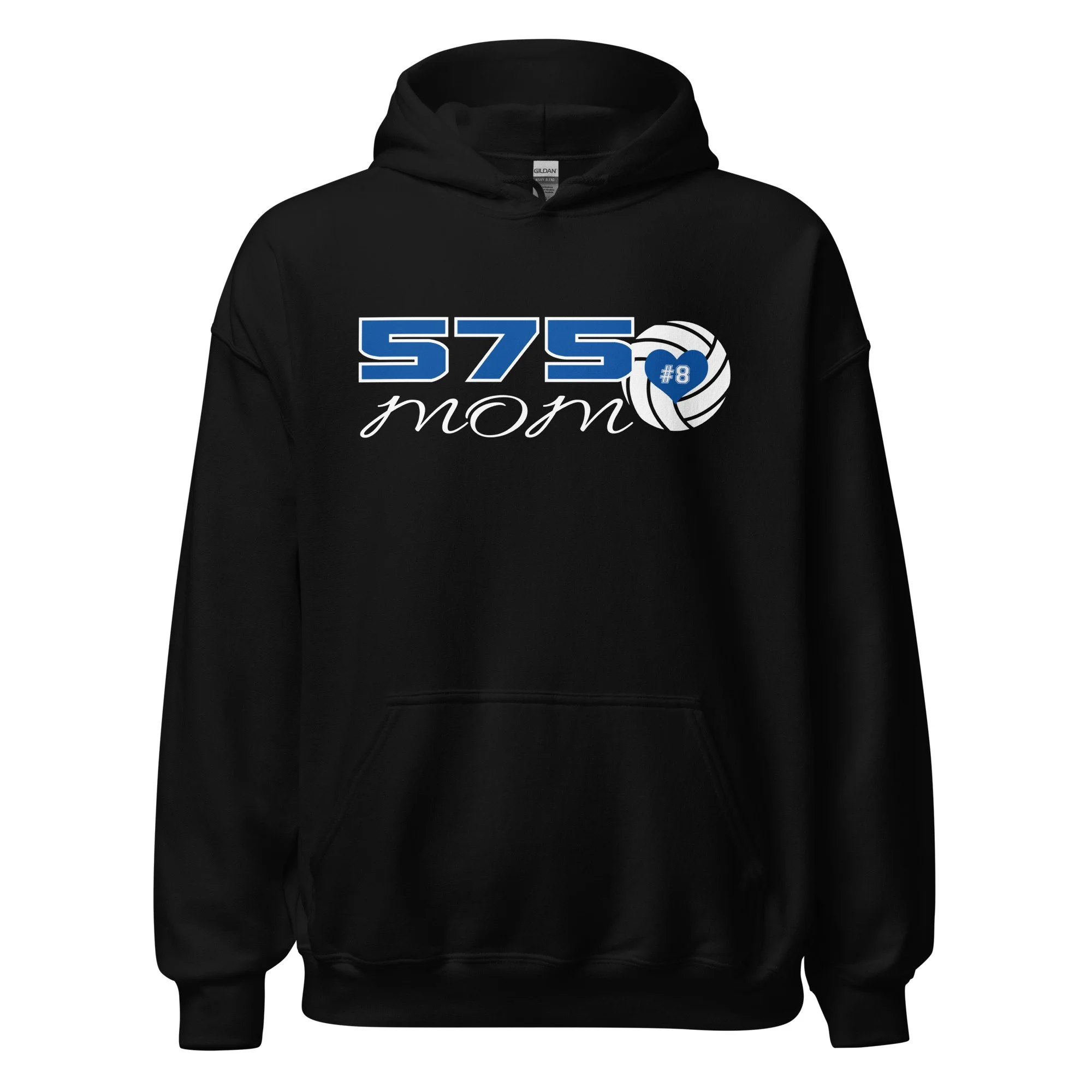 575 Personalized Heart Hoodie